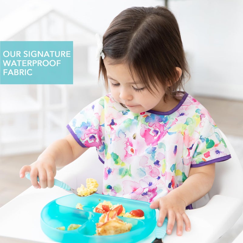 بمبكنز مريلة ضد الماء مزينة بطبعة زهور - Image 3