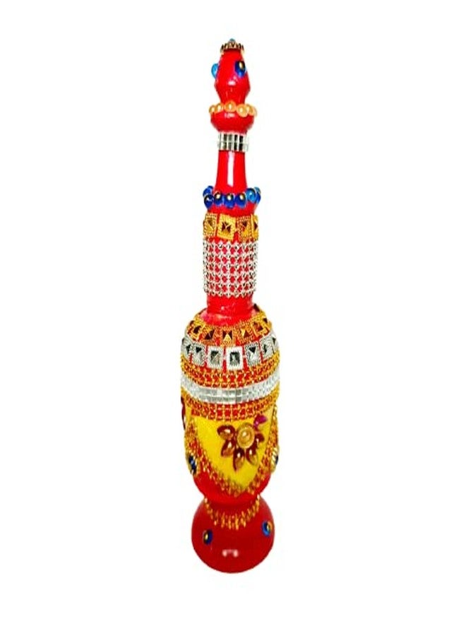 MAYAPURI Handmade Gaachh Kouto or Gachkouto for Bengali Wedding Sindur Box | Wooden Sindoor Dani | Design Sindhora - Image 1