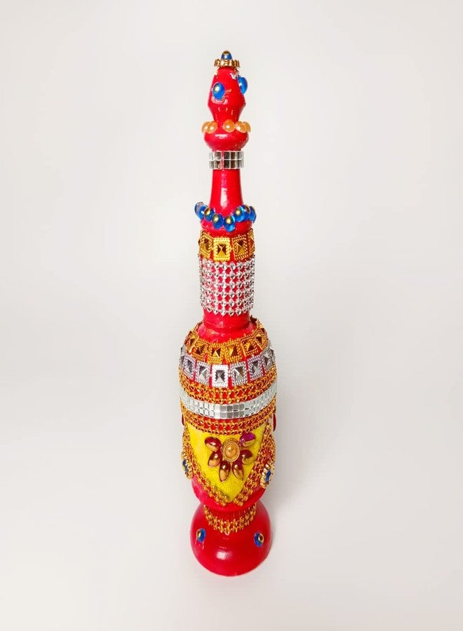 MAYAPURI Handmade Gaachh Kouto or Gachkouto for Bengali Wedding Sindur Box | Wooden Sindoor Dani | Design Sindhora - Image 5
