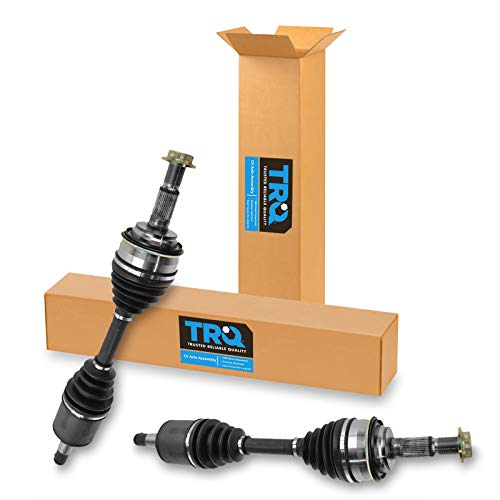TRQ Front CV Axle Shaft Assembly Set Compatible with 2008-2019 Toyota Sequoia 2007-2019 Tundra - Image 1