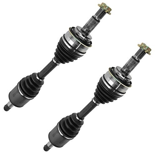 TRQ Front CV Axle Shaft Assembly Set Compatible with 2008-2019 Toyota Sequoia 2007-2019 Tundra - Image 2