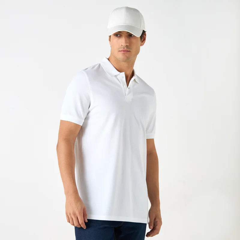 Splash FAV Set of 3 - Polo T-shirt with Short Sleeves and Button Closure