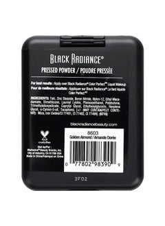 Black Radiance Black Radiance, Pressed Powder, 8603 Golden Almond, 0.28 oz (7.8 g)  - Image 2