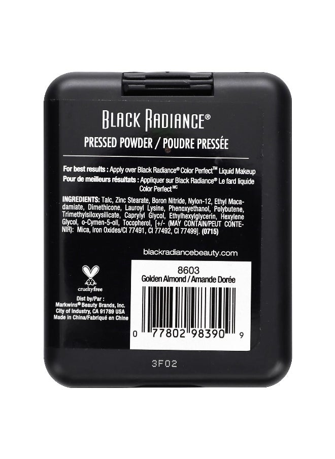 Black Radiance Black Radiance, Pressed Powder, 8603 Golden Almond, 0.28 oz (7.8 g)  - Image 2