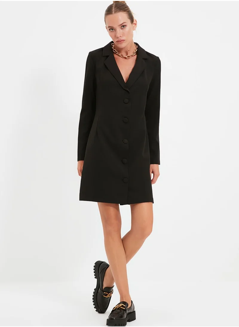 trendyol Button Down Blazer Dress