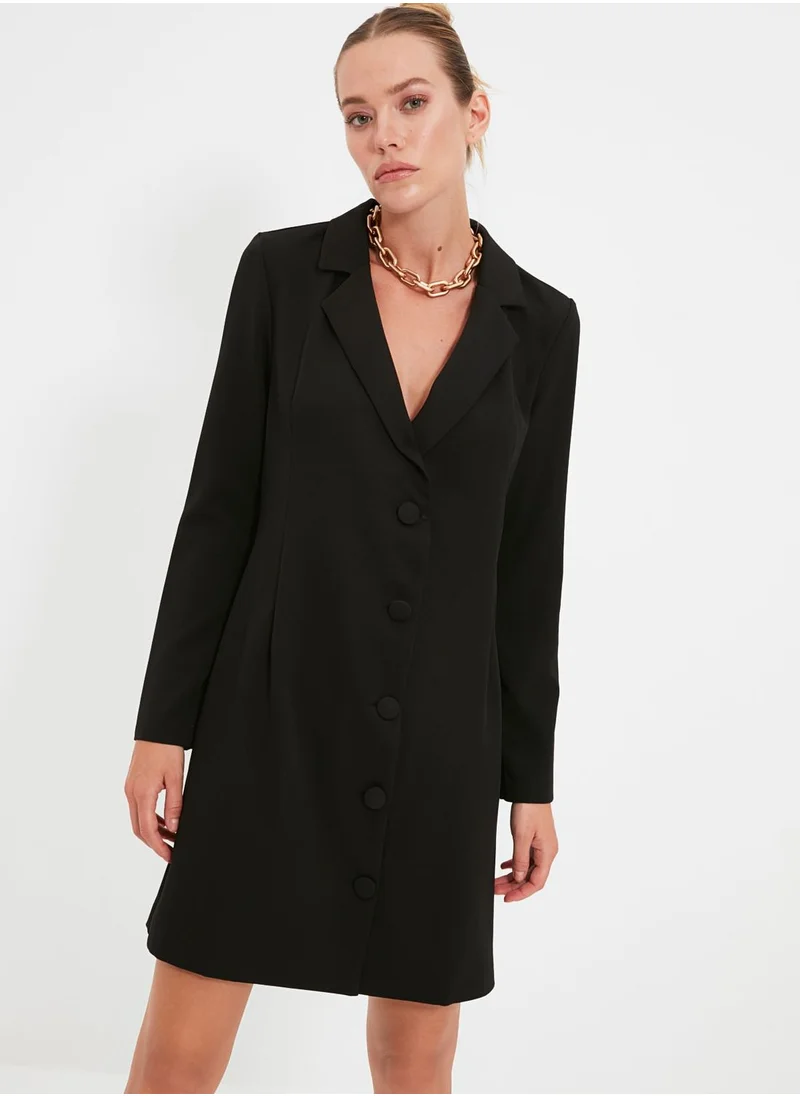 trendyol Button Down Blazer Dress