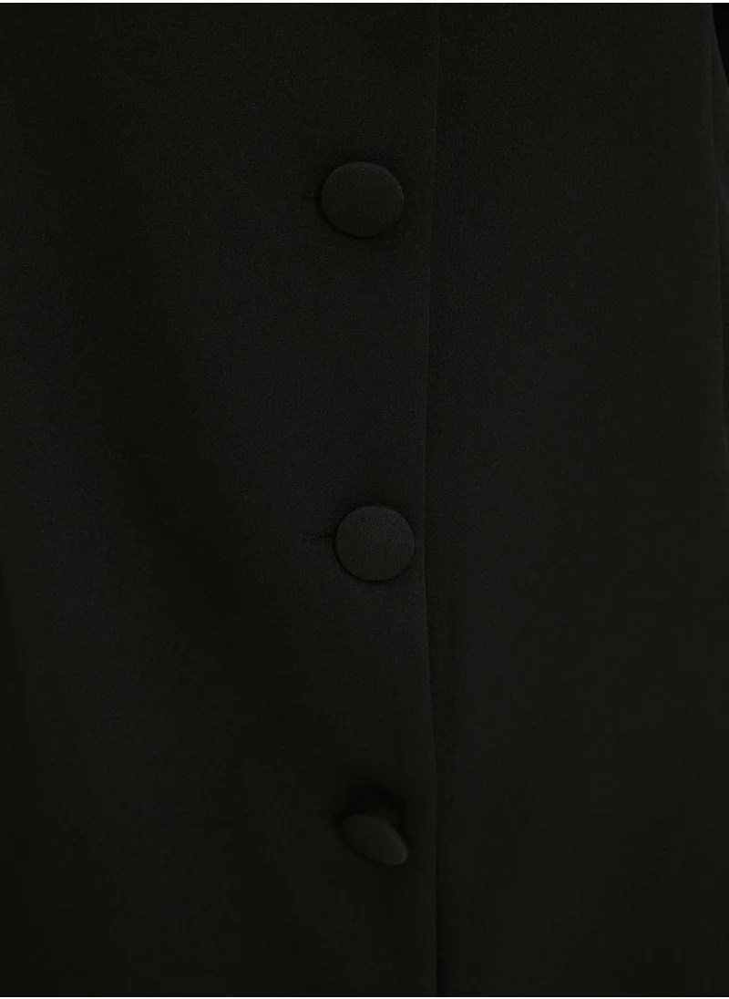 trendyol Button Down Blazer Dress