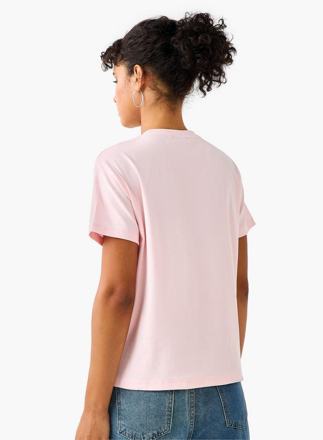 تواكستريمز تيشيرت قطني بتفاصيل مزخرفة - Image 3