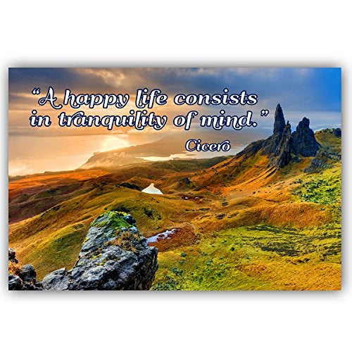 Postcard Fair QUOTES postcard set of 20. Post card variety pack with famous quote postcards. Made in USA. - Image 3