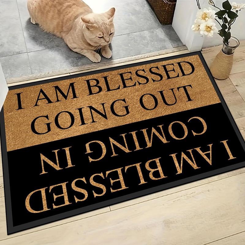 Diatom Mud Floor Mat - Waterproof, Non-Slip, Absorbent Entrance Rug for Home & Bathroom - Image 1