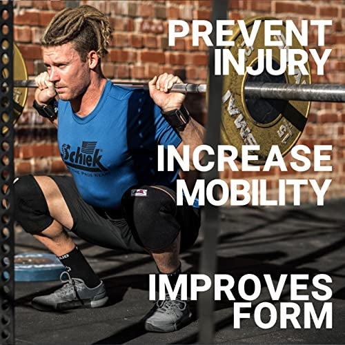 Schiek Sports Model 1170 Knee Sleeves - 5mm Neoprene Knee Compression Sleeves for Weight Lifting - Image 5