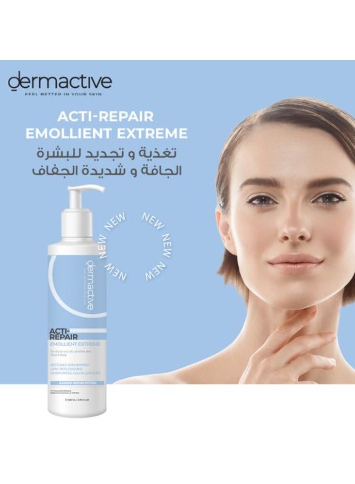Dermactive Dermactive Acti-Repair Emollient Extreme Face & Body - 200 ml - Image 2