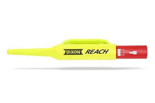DIXON Industrial REACH- Deep Hole Permanent Marker, Red, 1-Count (14202) - Image 3
