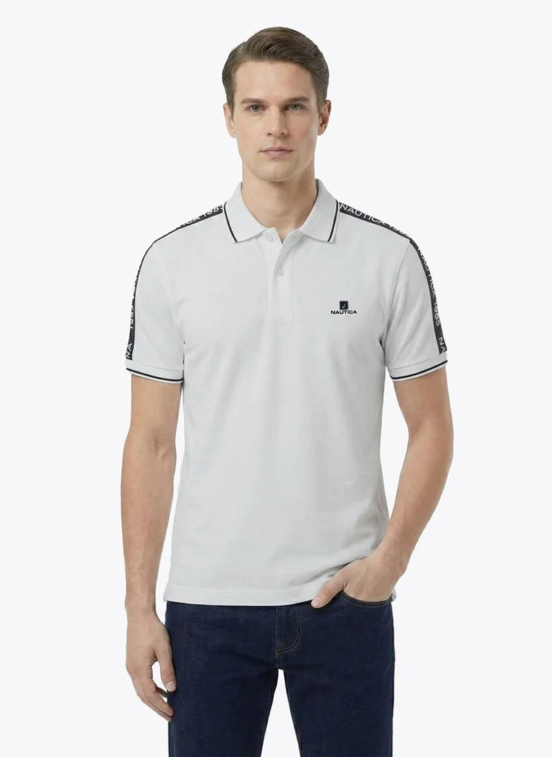 Men Regular Fit Short Sleeve Polo Shirt for Smart-Casual Wear-White