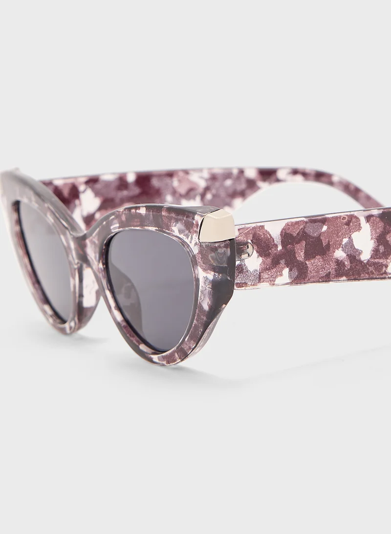 ELLA Wider Arm Cat Eye Sunglasses
