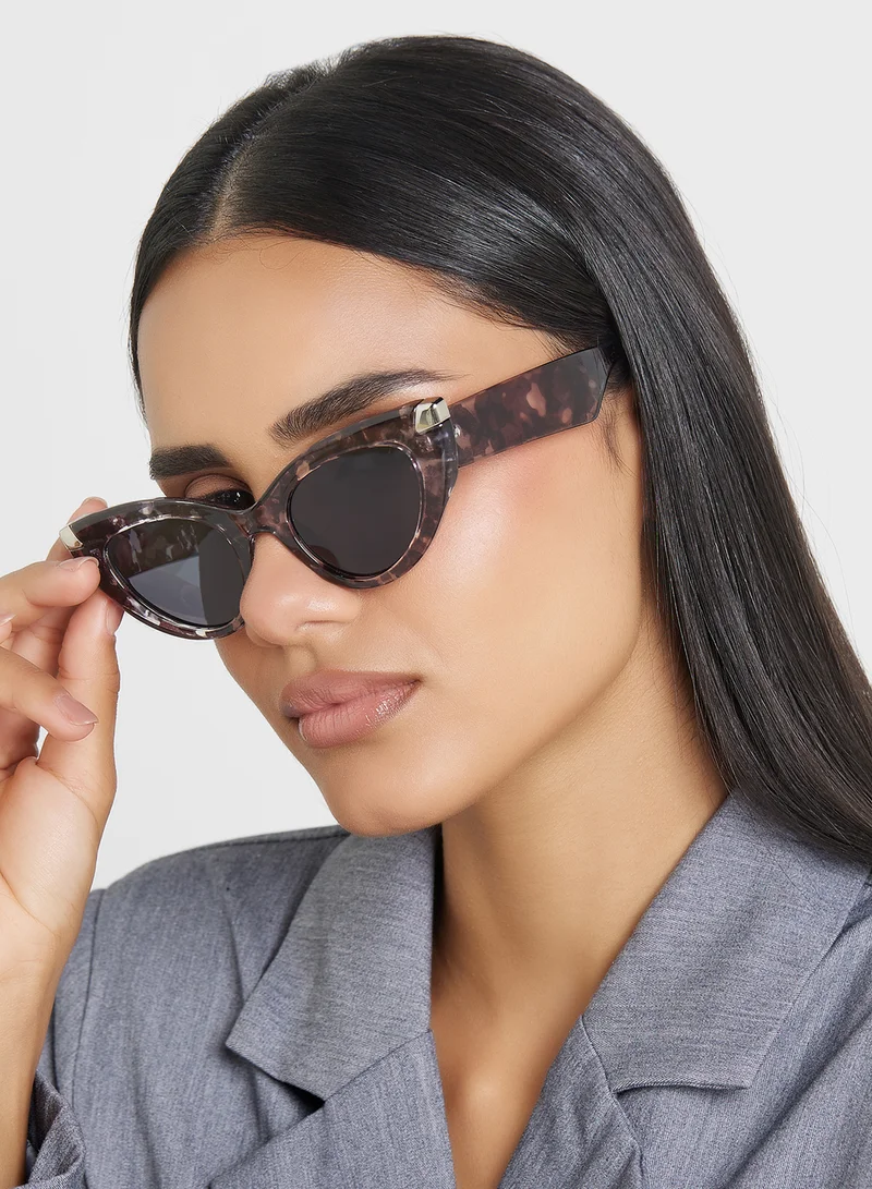 ELLA Wider Arm Cat Eye Sunglasses