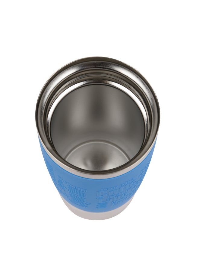 TEFAL Travel Mug | 0.36 L | Light Blue | 100% Leak-Proof Thermal Mug | Double-Walled Vacuum Insulation | Hot & Cold Drinks | 360° Drinking | Easy to Open | Dishwasher-Safe| 2 Years Warranty | K3086114 Blue - Image 3