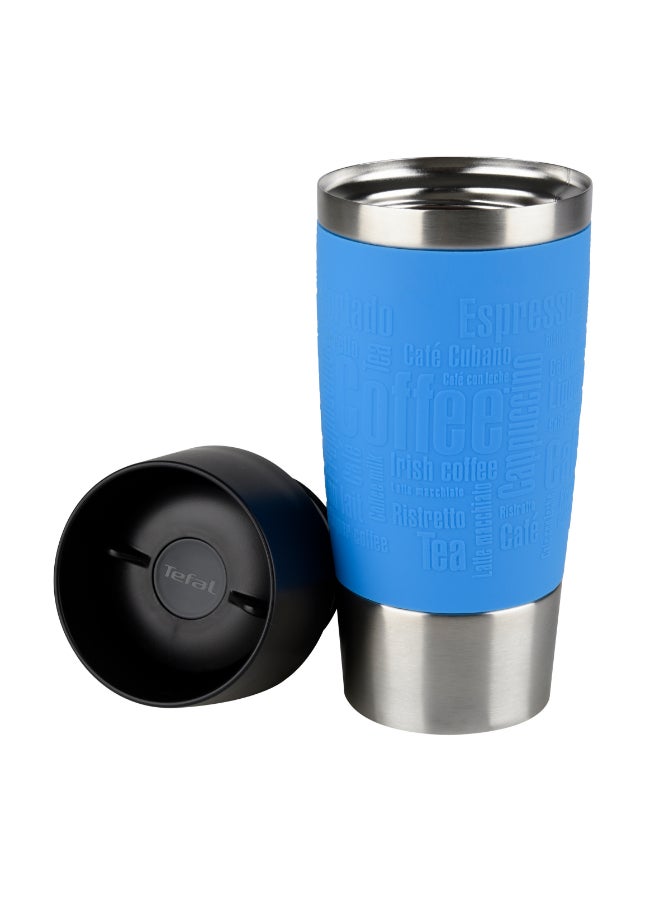 TEFAL Travel Mug | 0.36 L | Light Blue | 100% Leak-Proof Thermal Mug | Double-Walled Vacuum Insulation | Hot & Cold Drinks | 360° Drinking | Easy to Open | Dishwasher-Safe| 2 Years Warranty | K3086114 Blue - Image 5