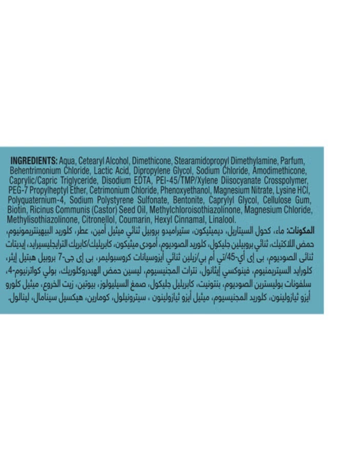 Sunsilk Conditioner Biotin & Castor oil for thick and long hair 3 350ml - Image 4