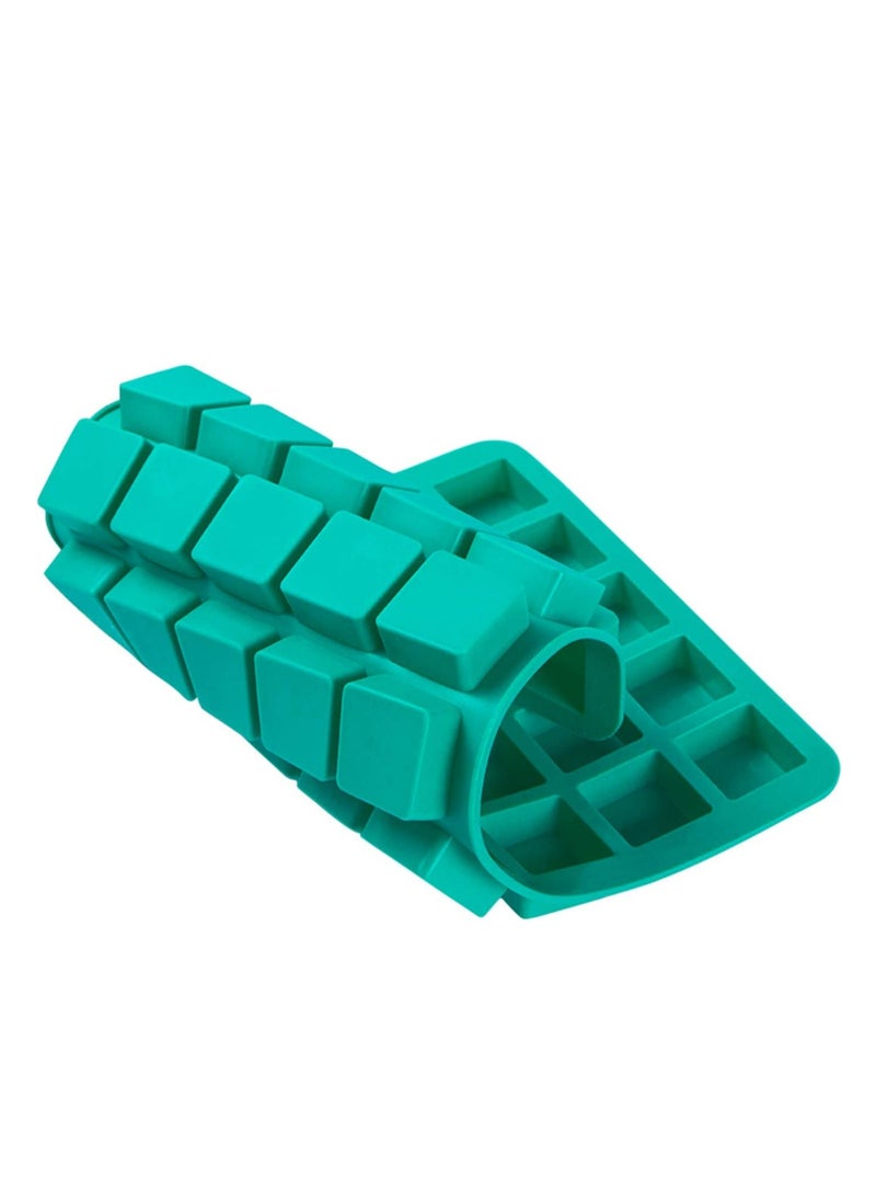Oasisgalore 40 Cavity Silicone Square Candy & Chocolate Mold for Homemade Treats  - Image 2