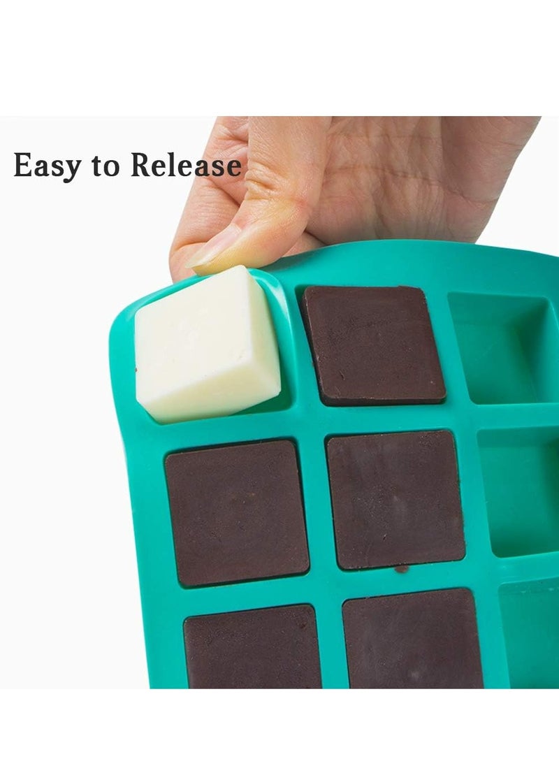 Oasisgalore 40 Cavity Silicone Square Candy & Chocolate Mold for Homemade Treats  - Image 5