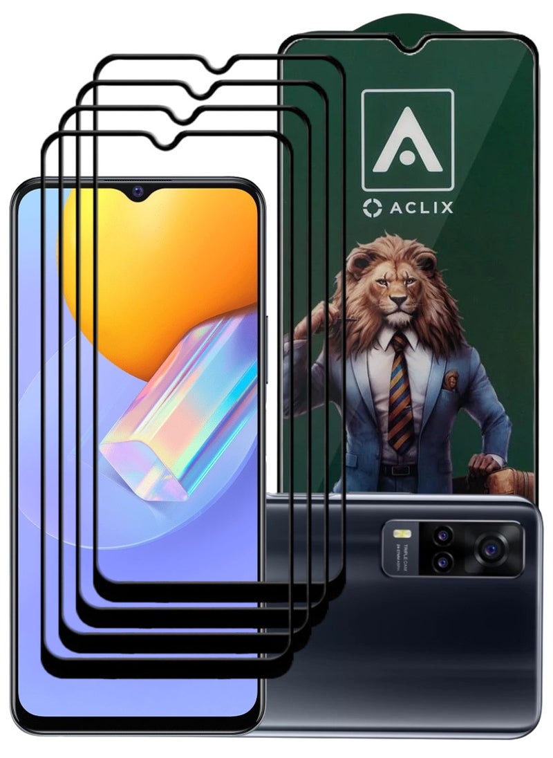 أكاليكس 4 قطع، حماية شاشة،  لهاتف فيفو Y31  ، جودة ممتازة. - Image 1