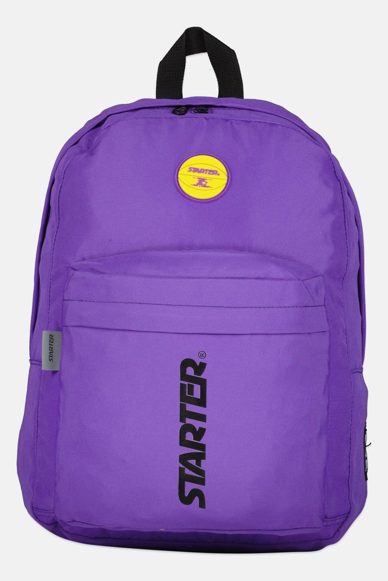 STARTER Kids Boy Brand Logo Backpack, Purple - Image 1