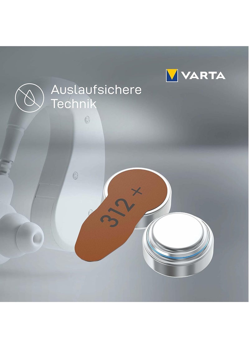 Hearing aid batteries, brown type 312, PR41, 1.45 volts, 6 pieces, German made - pzsku/ZF190DD9ADA89B872FAFAZ/45/_/1731231697/ea37d2d6-fed0-4b4e-abff-5ca4fe6bb79b