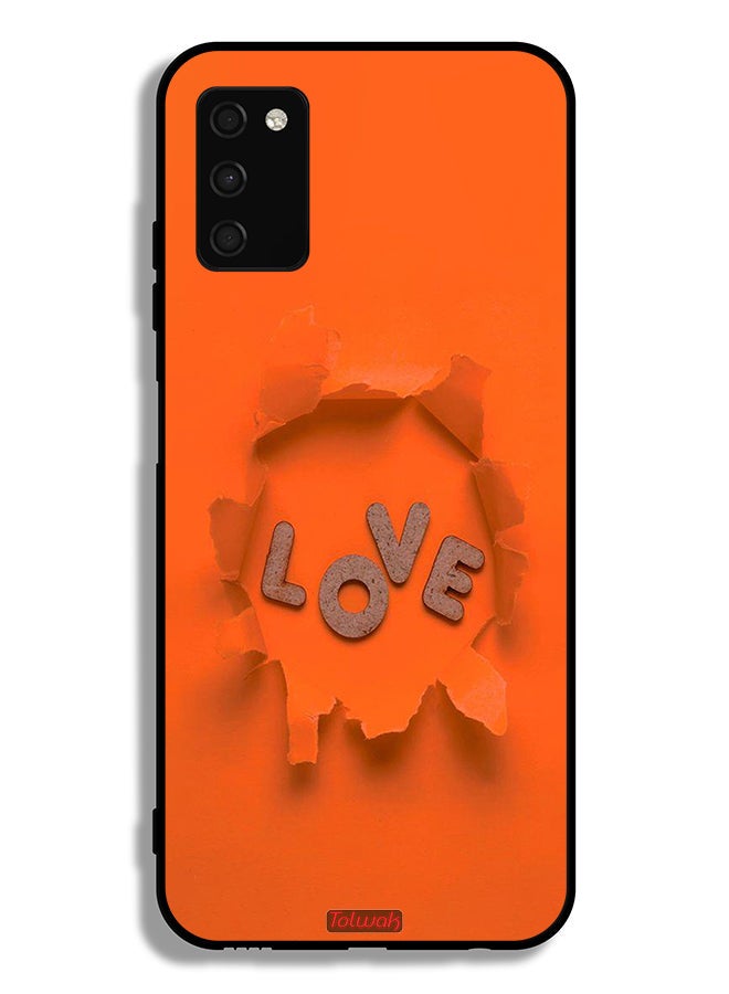 Tolwak Samsung Galaxy A02s Protective Case Cover Love - Image 1