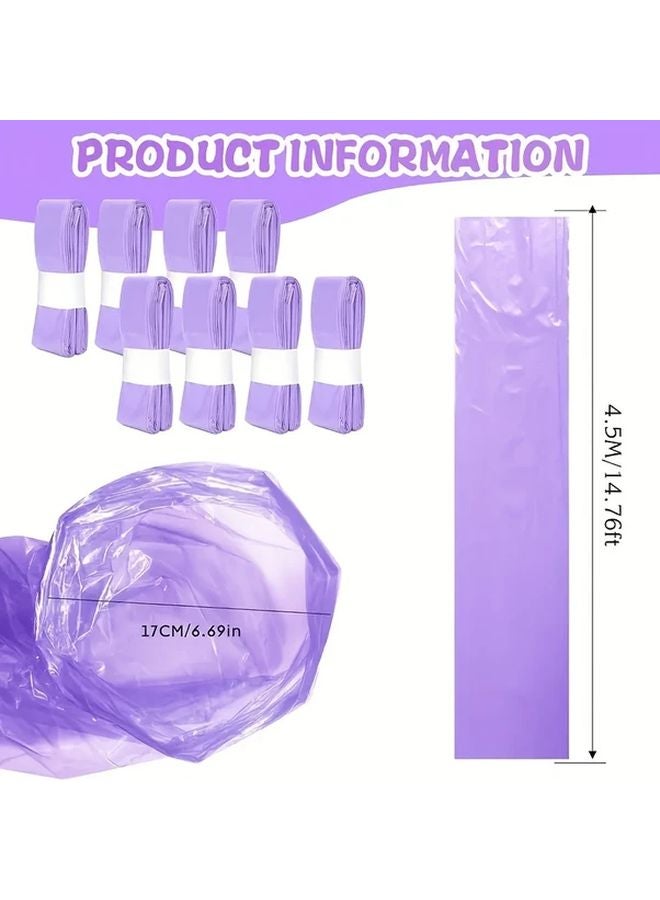 Blue 8pcs Diaper Pail Refills Odor Sealing Foldable Trash Bags Compatible With Genie Angelcare Tommee Tippee - Image 5