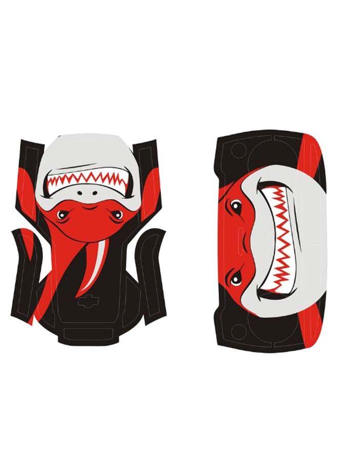 NIBEMINENT Waterproof Mini Drone And Remote Decoration Sticker Set Red/Black/Grey - Image 1
