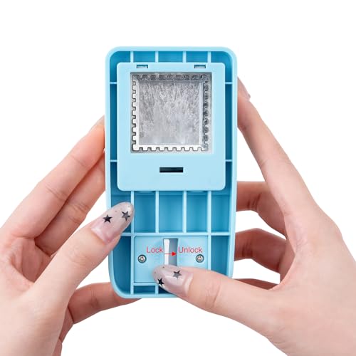 CYFUN DESIGN Square Stamp Punch, 1 Inch Square Stamp Puncher Postage Stamps Punches for Paper Crafts, StampShaped Paper Punches, Scrap a Day Punch,StampCutter Hole Puncher for DIY Scrapbooking Crafting Card Making - Image 4