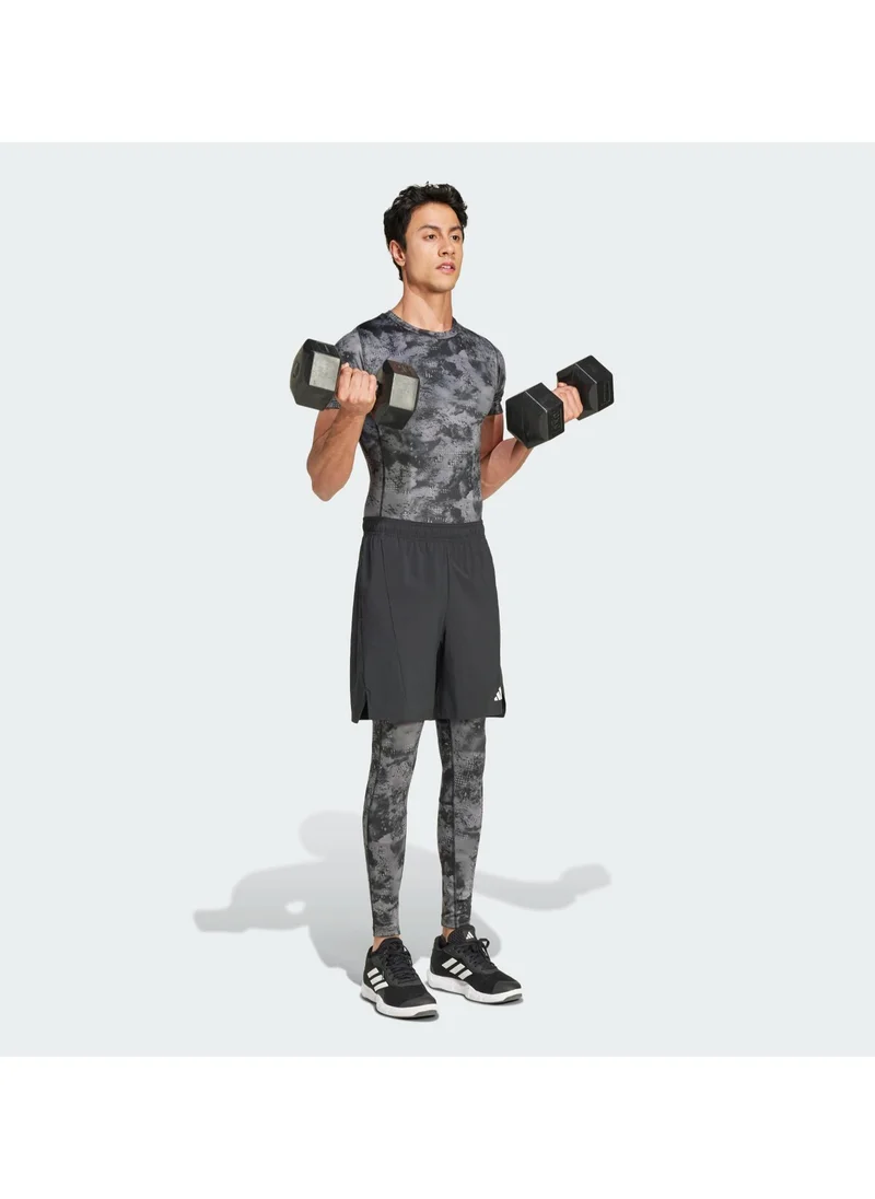 Adidas Techfit Aop T-Shirt