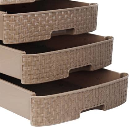 KDK 5 Layer Home SchoolOffice Plastic Desktop Storage Drawer Organizer Multicolor - Image 4