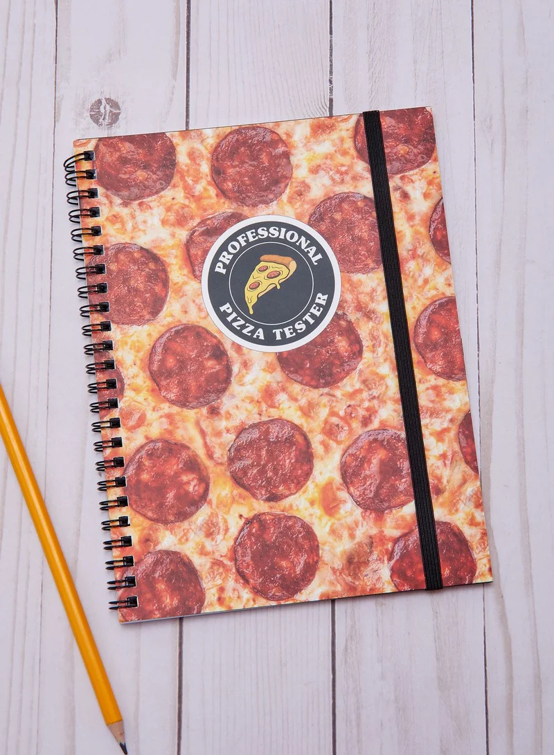 Typo Professional Pizza Tester A5 Notebook