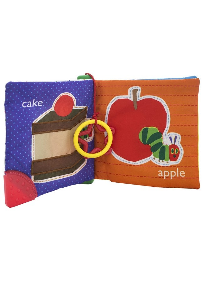 Kids Preferred World of Eric Carle, The Very Hungry Caterpillar Fun Foods Soft Book Teether - Image 3