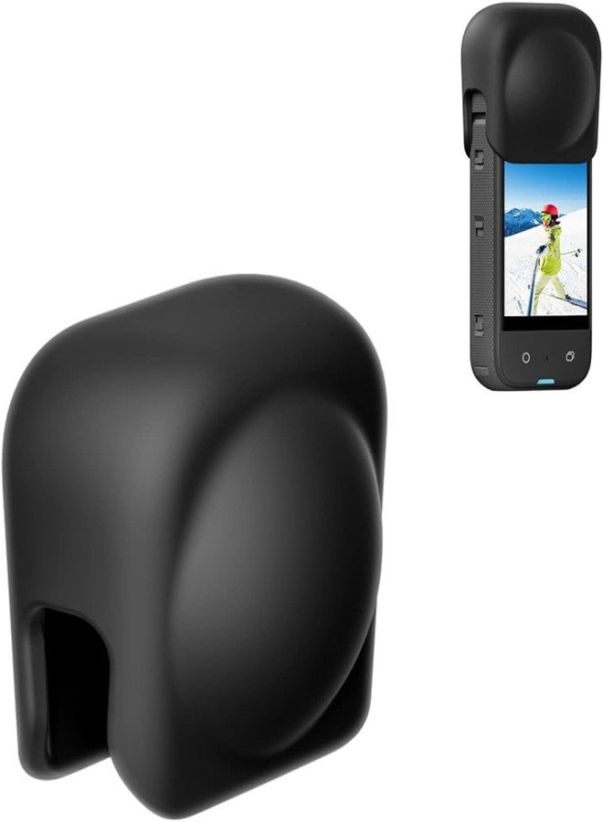 SHOPEE Silicone Lens Cover for Insta 360 X4 Anti-Scratch Lens Cover Removable Silicone Lens Cap for Insta 360 X4, 1 Piece - Image 1