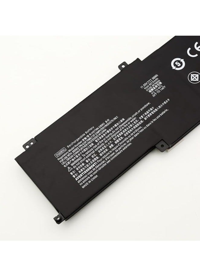 Terabyte بطارية لابتوب بديلة DG06XL 925149-855 925197-271 HSTNN-DB8G لجهاز HP Omen X 17-ap 17-ap000ng 17-ap002ng 17-ap005ng 17-ap006ng 17-ap007ng 17-ap003 00ng - ng 035ng 17-ap036ng 11.55V 99Wh - Image 4