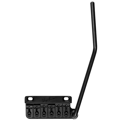 Vega Trem Vega-Trem VT1 Ultra-Trem 2-Points Stratocaster Guitar Tremolo Bridge For Strat No Mods Easy Installation (Black, Right) - Image 1