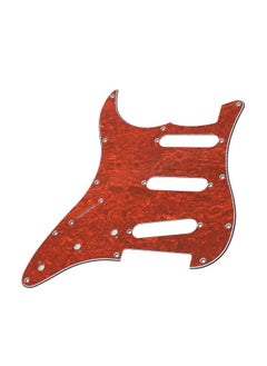 Thoraya Guitar Pickguard PVC 11 Holes Anti Interference Protective Decorative Guitar Scratch Plate for Strat  - Image 4