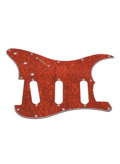 Thoraya Guitar Pickguard PVC 11 Holes Anti Interference Protective Decorative Guitar Scratch Plate for Strat  - Image 1