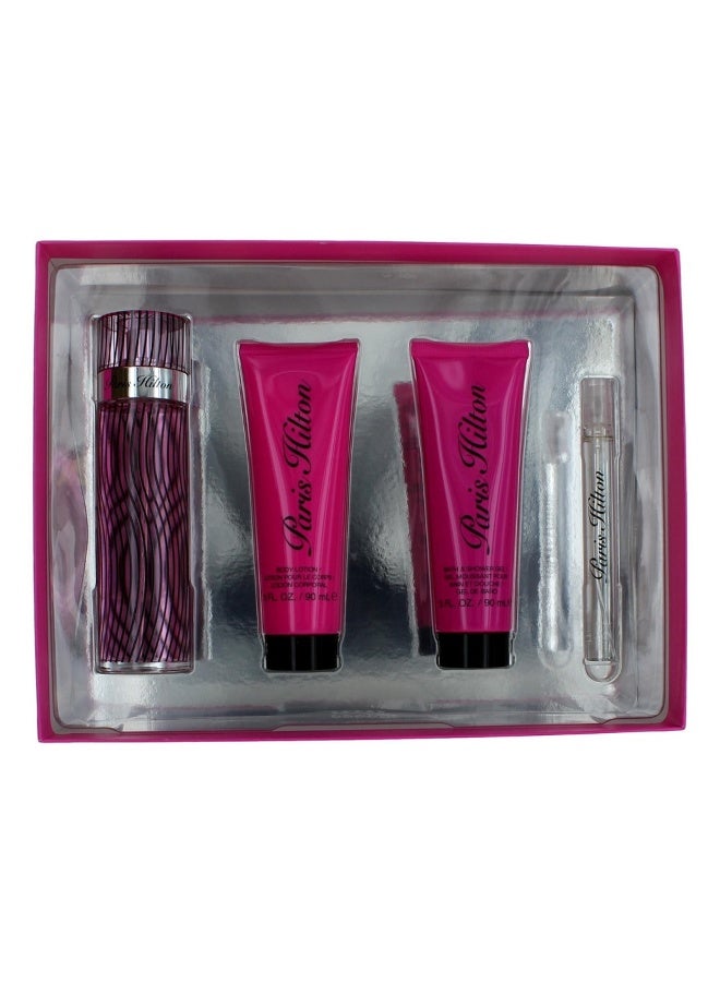 باريس هيلتون مجموعة باريس هلتون نسائي 100مل عطر + 10مل عطر + 100مل لوشن + 100مل لوشن - Image 2