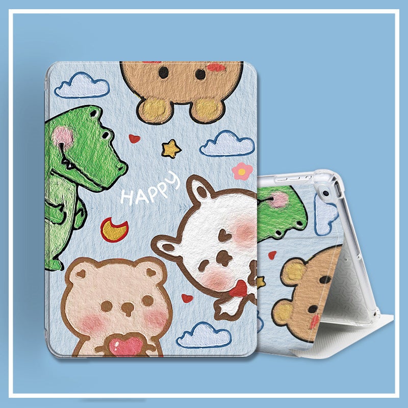 For Huawei Matepad11 Protective Case Pro10.8 Flat Shell V7 Anti-Fall Airbag 10.4 Enjoy 2 Leather Case - Image 1