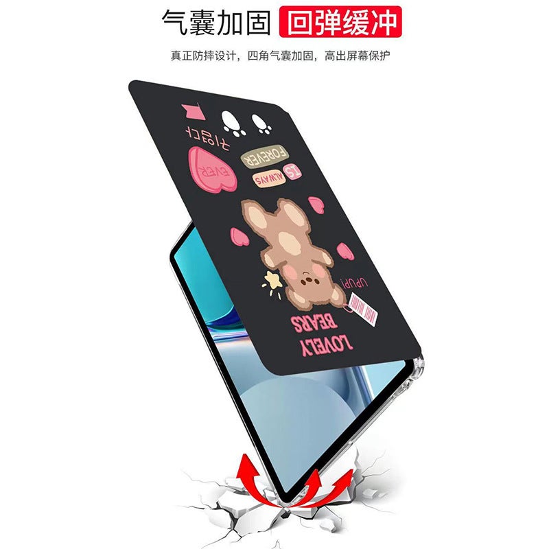 For Huawei Matepad11 Protective Case Pro10.8 Flat Shell V7 Anti-Fall Airbag 10.4 Enjoy 2 Leather Case - Image 3