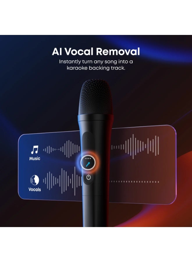 Soundcore AI Karaoke Portable Wireless Party Speaker with 200W Sound, 12hr Playtime, Rave 3s Black - Image 5