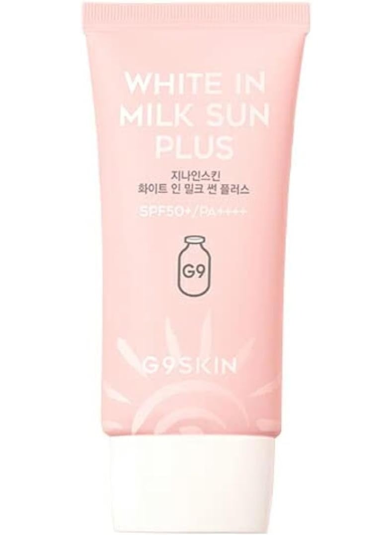 G9skin, White In Milk Sun Plus, SPF 50+ PA++++, 1.35 fl oz (40 ml) - Image 1