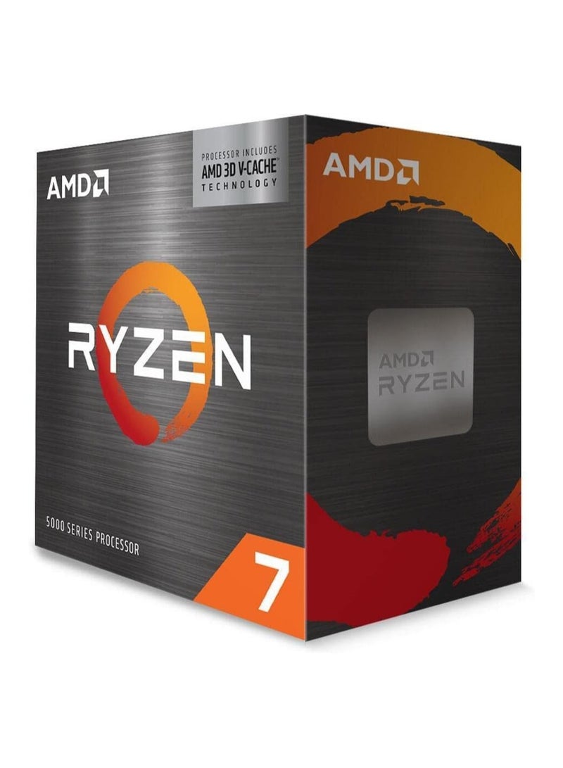 اي ام دي معالج سطح المكتب Ryzen 7 5800X3D ثماني النواة بسرعة 3.4 جيجا هرتز و16 خيط مع تقنية 3D V-Cache - Image 1