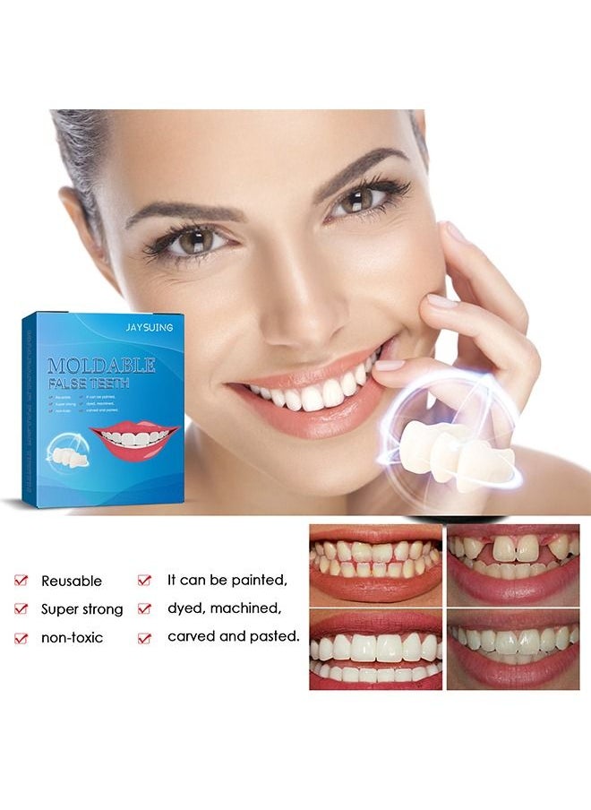 Jaysuing - Tooth Repair Kit, Dental Care Kit for Filling Missing, Broken Teeth, Crowns and Bridges, Moldable Fake Teeth Suitable for Men and Women - Image 1