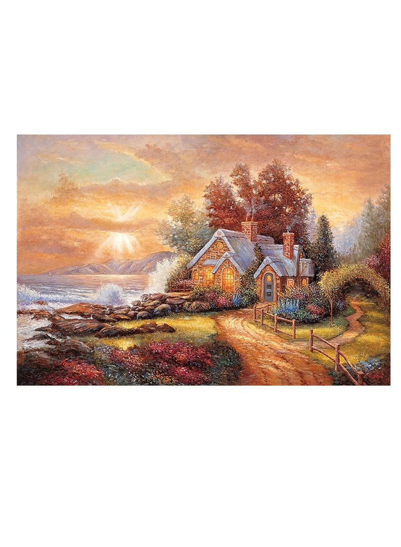 توماكس بازل منزل ريفي على شاطئ البحر متوهج في الظلام 1000 قطعة - 100-306 - Image 2