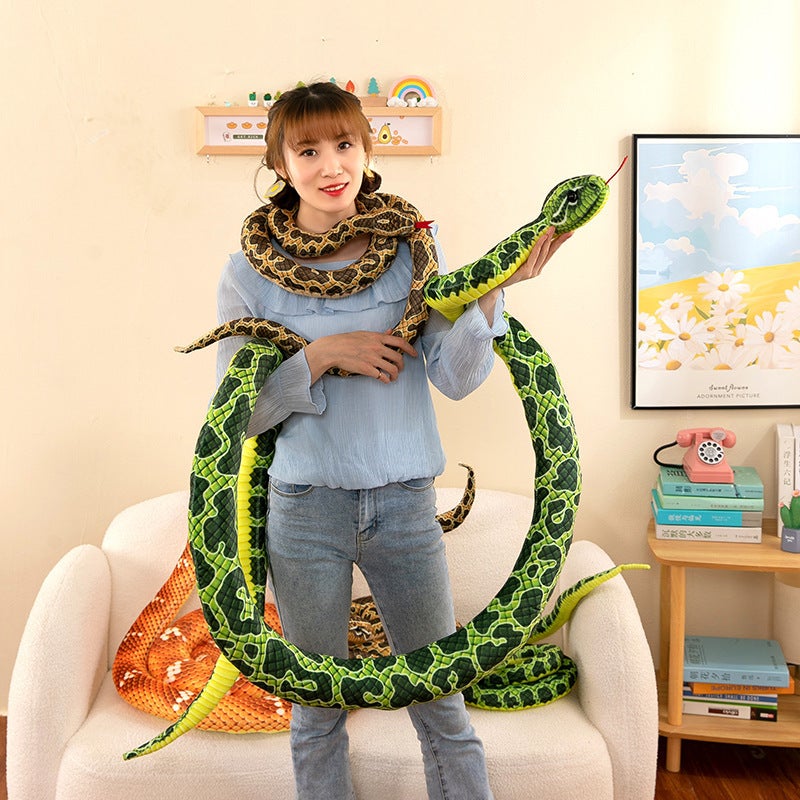 Realistic Snake Plush Toy 3D Print, Long, 200-300cm - Image 4